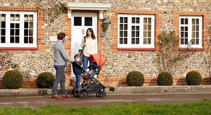 Icandy orange built outlet in buggy board