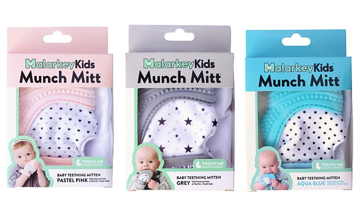 Baby teething best sale mitten reviews