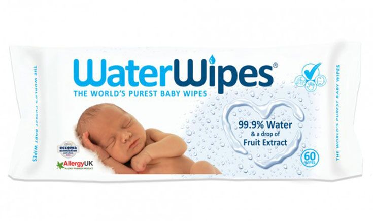 Water Wipes Biodegradable Baby Wipes 60pk