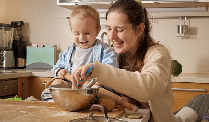 Cooked Playdough Recipe - Just a Mum's Kitchen